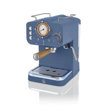 Swan Nordic Pump Espresso Coffee Machine 1100 W 1.2 Litre - Blue