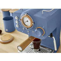 Swan Nordic Pump Espresso Coffee Machine 1100 W 1.2 Litre - Blue