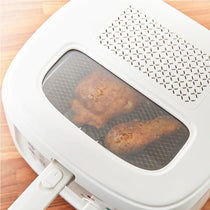 Swan Square Deep Fat Fryer With Viewing Window 1800 W 2.5 Litre - White