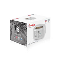 Swan Square Deep Fat Fryer With Viewing Window 1800 W 2.5 Litre - White