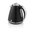 Swan Retro Jug Kettle Stainless Steel 3000 W 1.5 Litre - Black