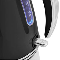 Swan Retro Jug Kettle Stainless Steel 3000 W 1.5 Litre - Black