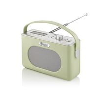 Swan Retro DAB Bluetooth Radio 3W - Green