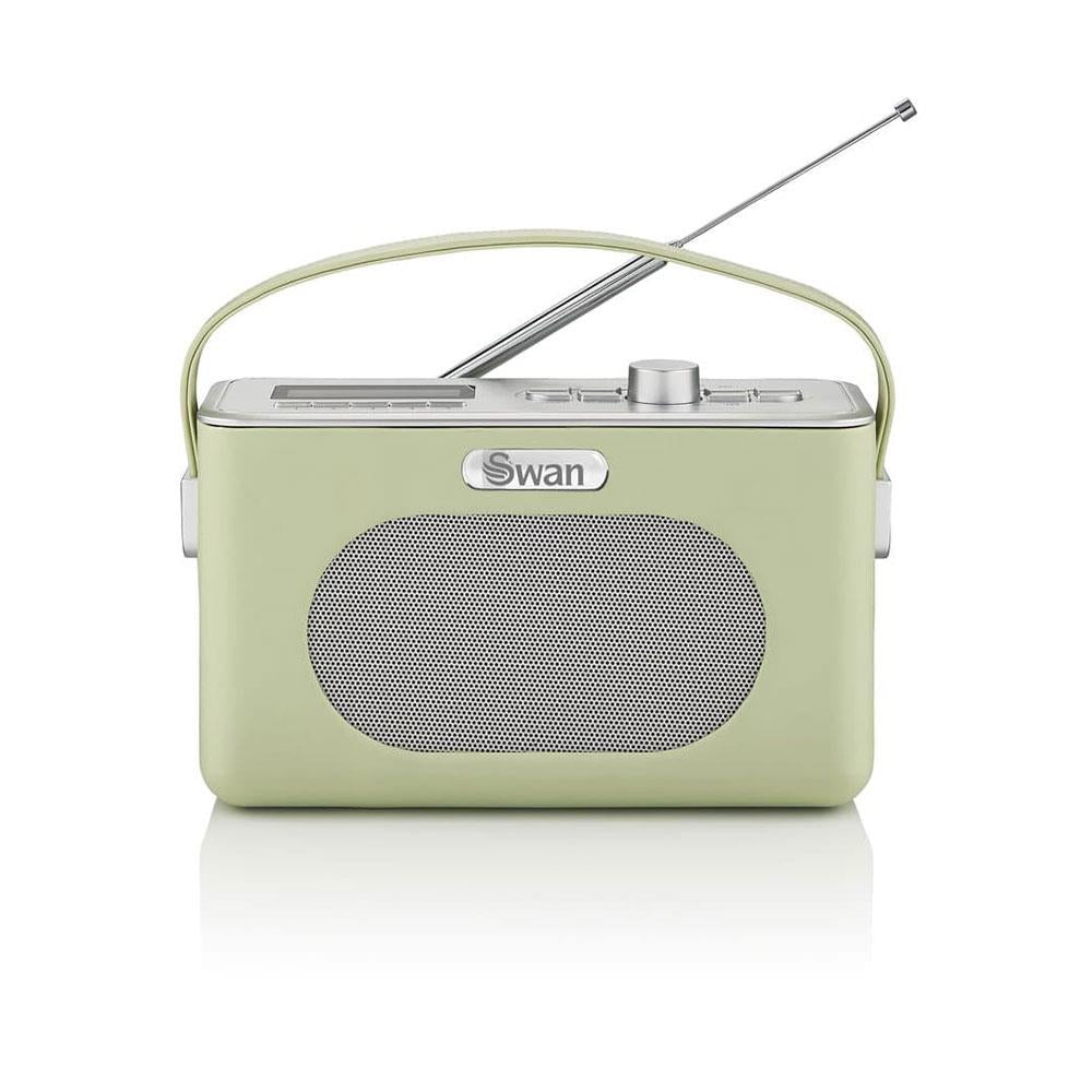Swan Retro DAB Bluetooth Radio 3W - Green Secondary image