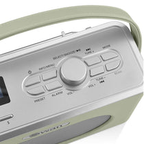 Swan Retro DAB Bluetooth Radio 3W - Green
