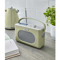 Swan Retro DAB Bluetooth Radio 3W - Green
