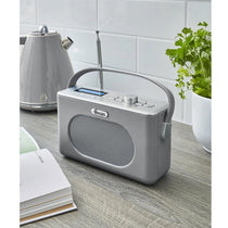 Swan Retro DAB Bluetooth Radio 3W - Grey