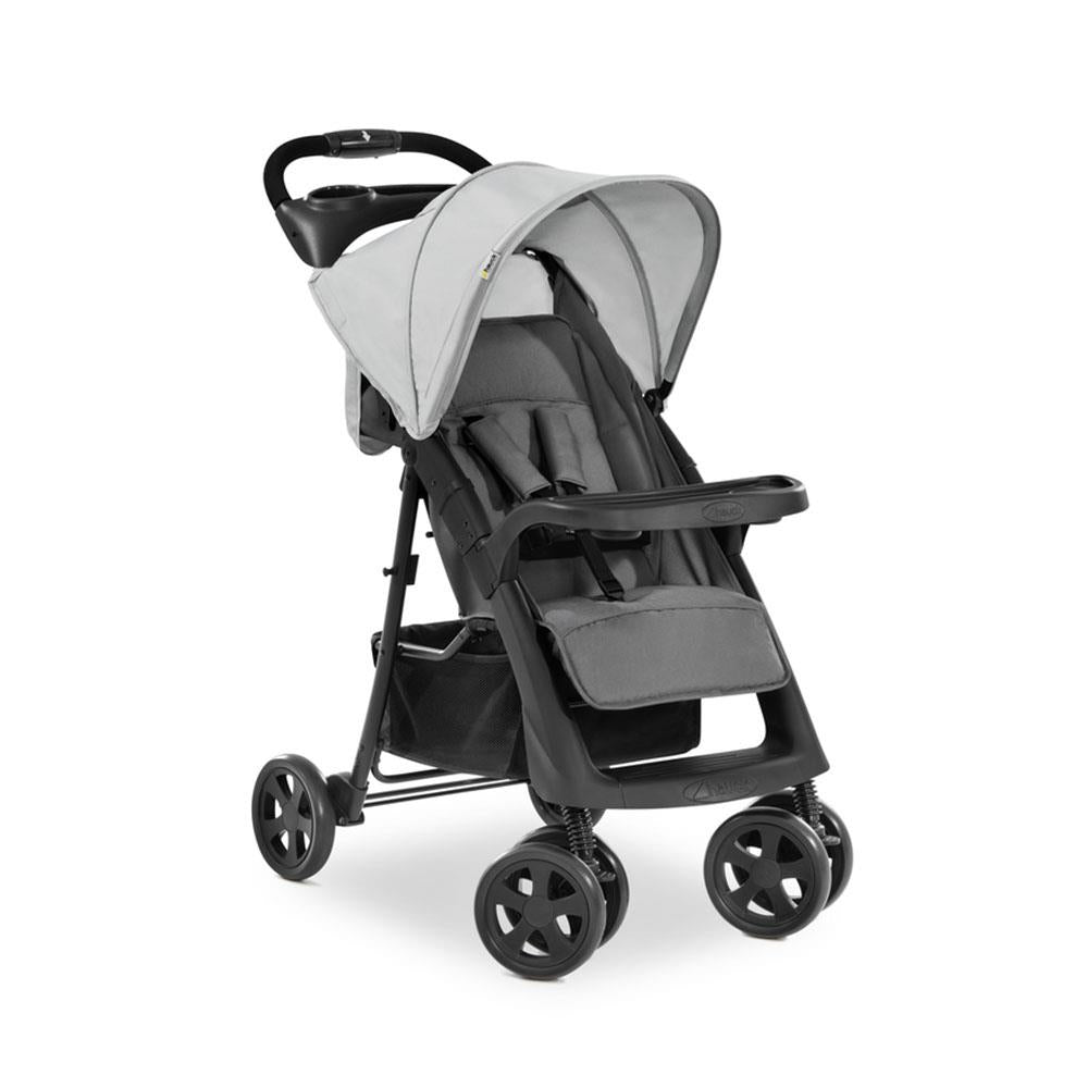 Hauck Shopper Neo II Pushchair With 2 Bottle Trays And Large Basket - Grey