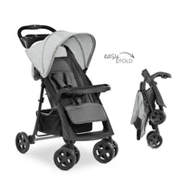 Hauck Shopper Neo II Pushchair With 2 Bottle Trays And Large Basket - Grey