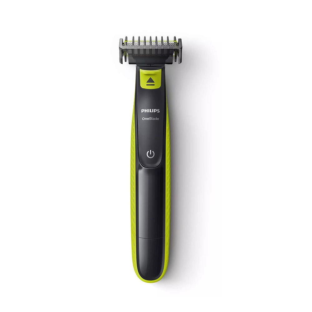 Philips OneBlade Hair Trimmer For Face Trimming Edging And Shaving - Lime Green
