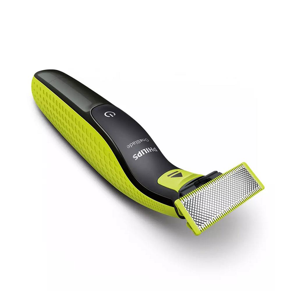 Philips OneBlade Hair Trimmer For Face Trimming Edging And Shaving - Lime Green