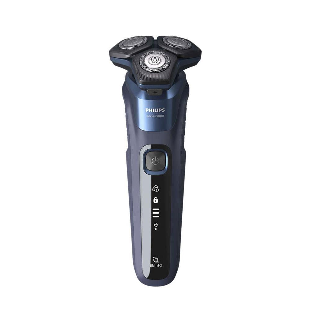 Philips Shaver Series 5000 Wet And Dry Electric Shaver With Pouch - Midnight Blue