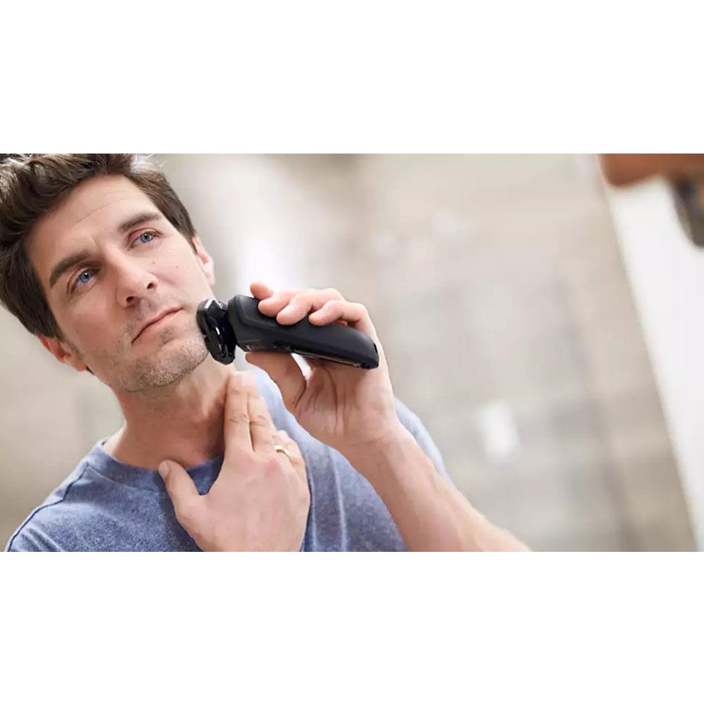 Philips Shaver Series 5000 Wet And Dry Electric Shaver With Pouch - Midnight Blue