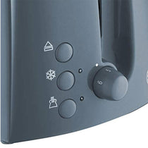 Russell Hobbs Textures 2 Slice Toaster With Frozen Cancel & Reheat Settings 850 W - Grey