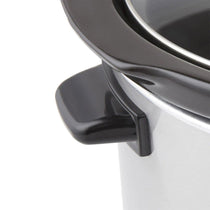Swan Stainless Steel Slow Cooker With 3 Cooking Settings 3.5 Litre 200 W - Silver