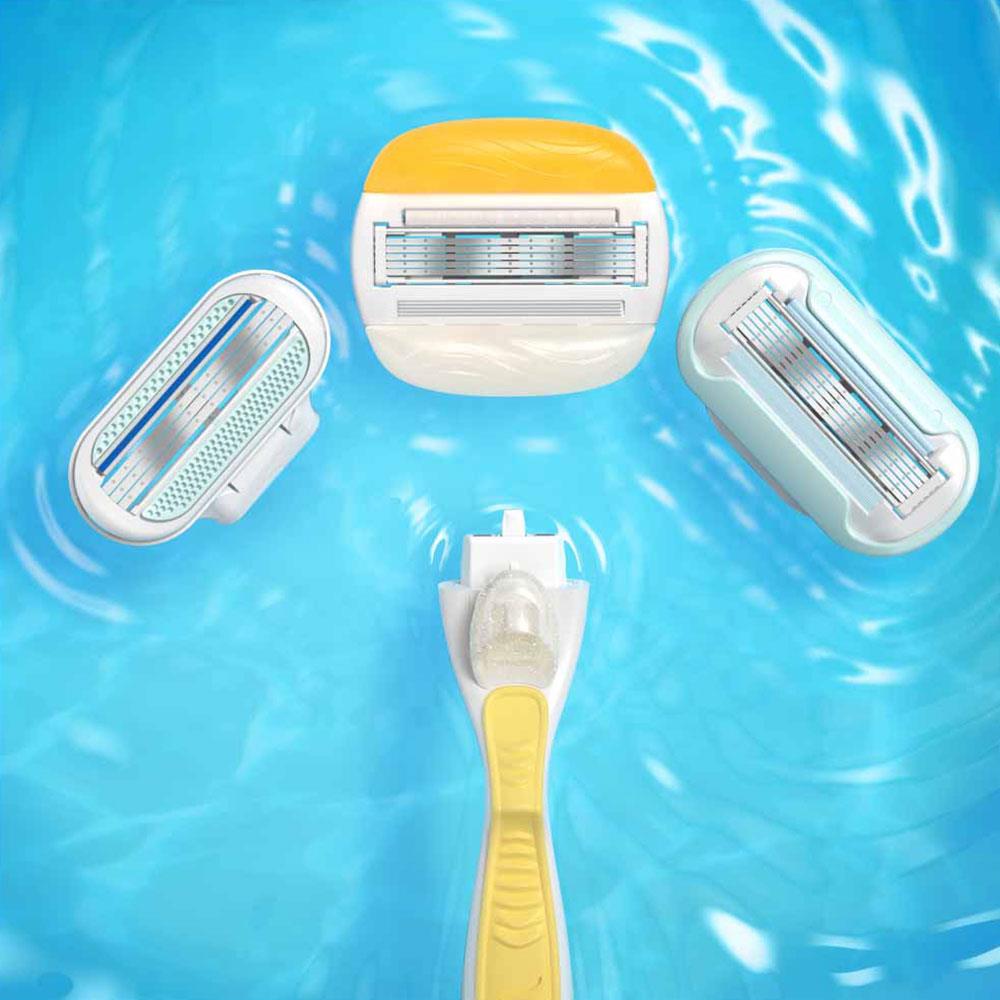 Gillette Venus ComfortGlide Olay Women Razor Blades - 3 Refill Blades