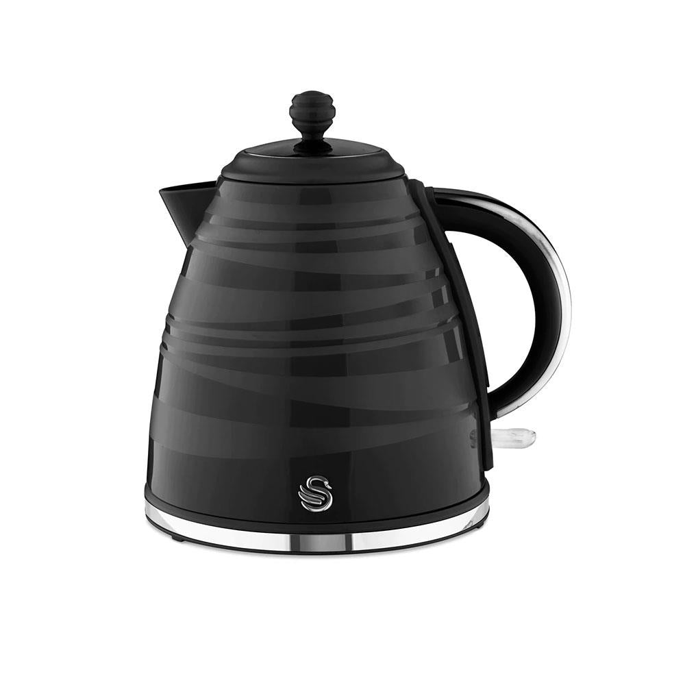 Swan Symphony Jug Kettle With Rapid Boil 3000 W 1.7 Litre - Black Secondary image