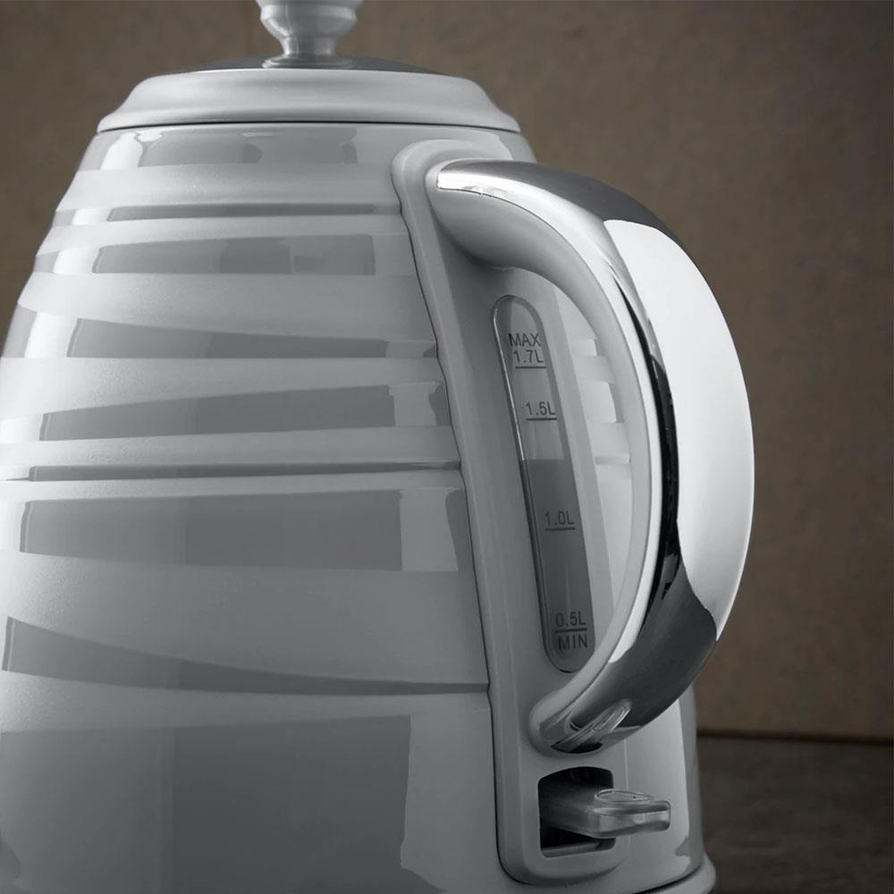 Swan Symphony Jug Kettle With Rapid Boil 3000 W 1.7 Liter - Grey