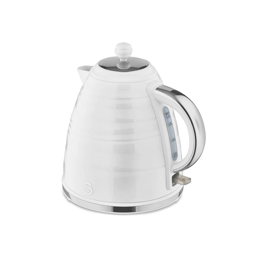 Swan Symphony Jug Kettle With Rapid Boil 3000 W 1.7 Liter - White Main image