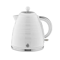 Swan Symphony Jug Kettle With Rapid Boil 3000 W 1.7 Liter - White