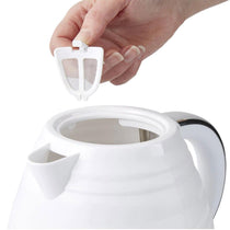 Swan Symphony Jug Kettle With Rapid Boil 3000 W 1.7 Liter - White
