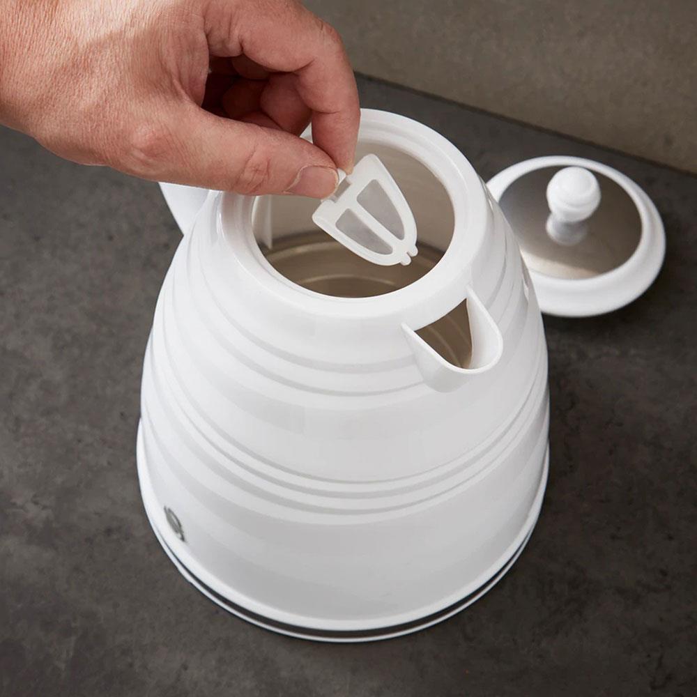 Swan Symphony Jug Kettle With Rapid Boil 3000 W 1.7 Liter - White