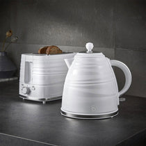 Swan Symphony Jug Kettle With Rapid Boil 3000 W 1.7 Liter - White