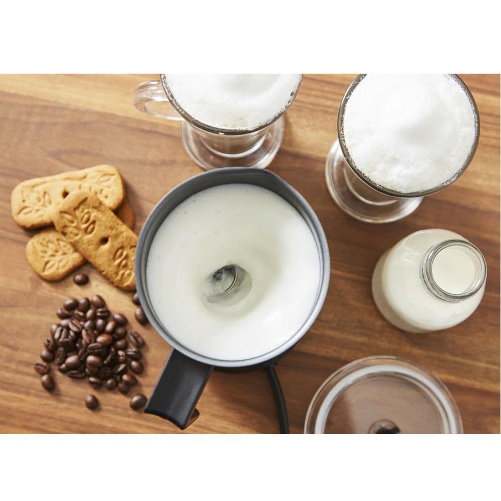 Swan Automatic Milk Frother And Warmer Stainless Steel 500 W - Black
