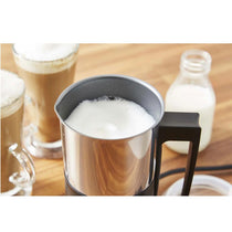 Swan Automatic Milk Frother And Warmer Stainless Steel 500 W - Black