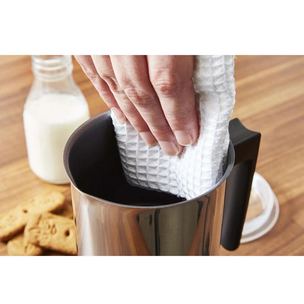 Swan Automatic Milk Frother And Warmer Stainless Steel 500 W - Black