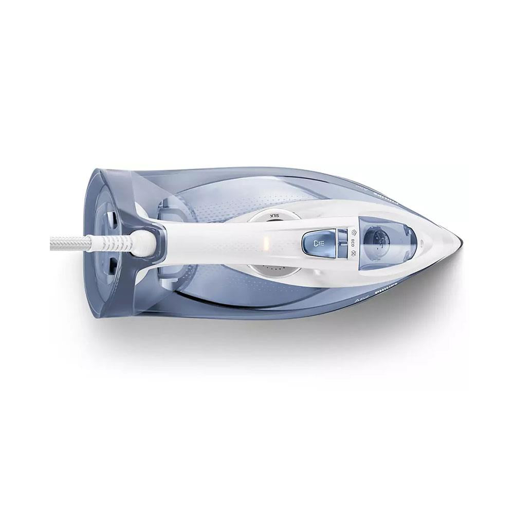 Philips Azur Steam Glide Iron 2400 W 300ml Water Tank - Turquoise And White