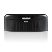 Swan Retro Bread Bin Generous Storage Capacity - Black