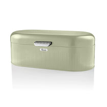 Swan Retro Bread Bin Generous Storage Capacity - Green