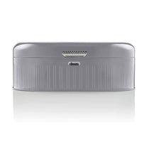 Swan Retro Bread Bin Generous Storage Capacity - Grey