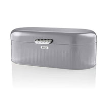 Swan Retro Bread Bin Generous Storage Capacity - Grey