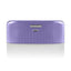 Swan Retro Bread Bin Generous Storage Capacity - Purple