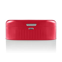Swan Retro Bread Bin Generous Storage Capacity - Red