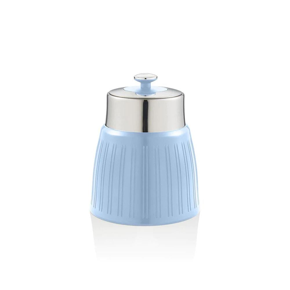 Swan Retro Tea Coffee And Sugar Canisters 1.2 Litre Capacity Set of 3 - Blue Secondary image