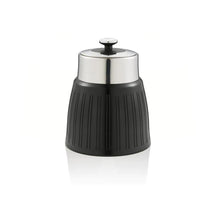 Swan Retro Tea Coffee And Sugar Canisters 1.2 Litre Capacity Set of 3 - Black