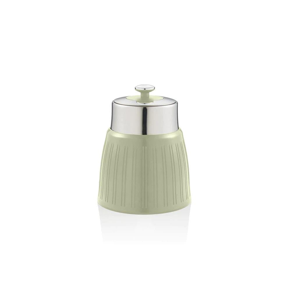 Swan Retro Tea Coffee And Sugar Canisters 1.2 Litre Capacity Set of 3 - Green
