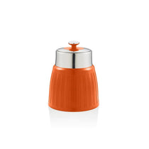 Swan Retro Tea Coffee And Sugar Canisters 1.2 Litre Capacity Set of 3 - Orange