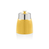 Swan Retro Tea Coffee And Sugar Canisters 1.2 Litre Capacity Set of 3 - Yellow