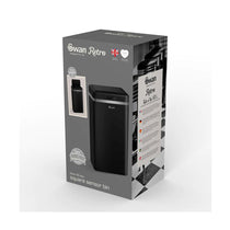 Swan Retro Square Sensor Bin With Infrared Technology Square 45 Litre - Black