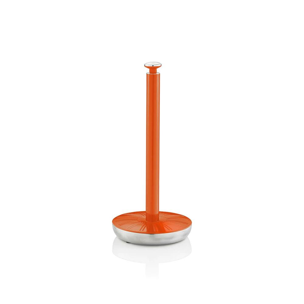Swan Retro Towel Pole And Mug Tree Set Chrome Stainless Steel - Orange