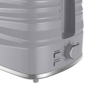 Swan Symphony 2 Slice Toaster Plastic High Gloss And Matt Finish 930 W - Grey