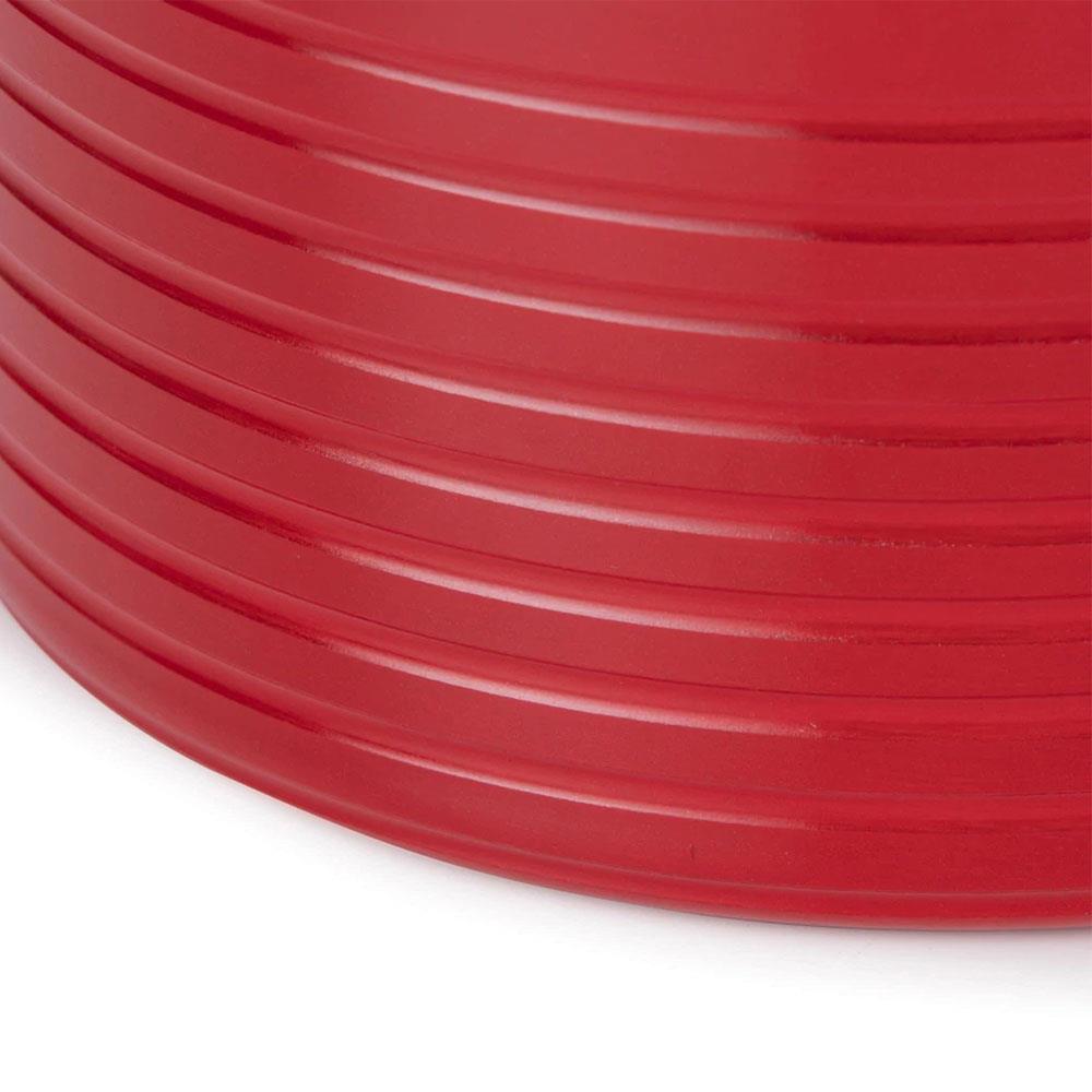 Swan Retro 3 Piece Saucepan Set With Glass Lids 16cm/18cm/20cm - Red