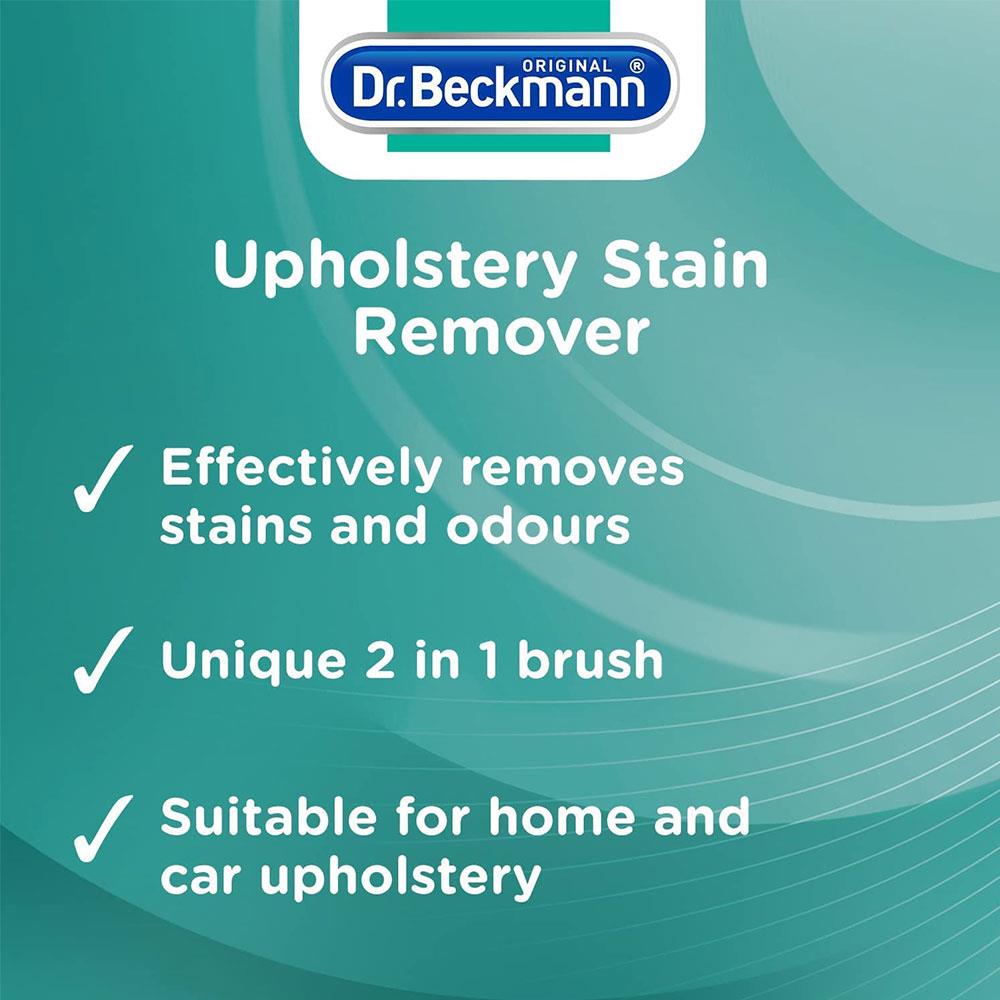 Dr Beckmann Upholstery Stain Remover With 2 In 1 Brush 400ml