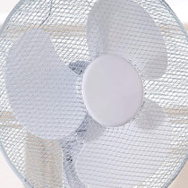 Fine Elements Oscillating 16 Inch Pedestal Fan With 2 Speed Settings 45 W - White