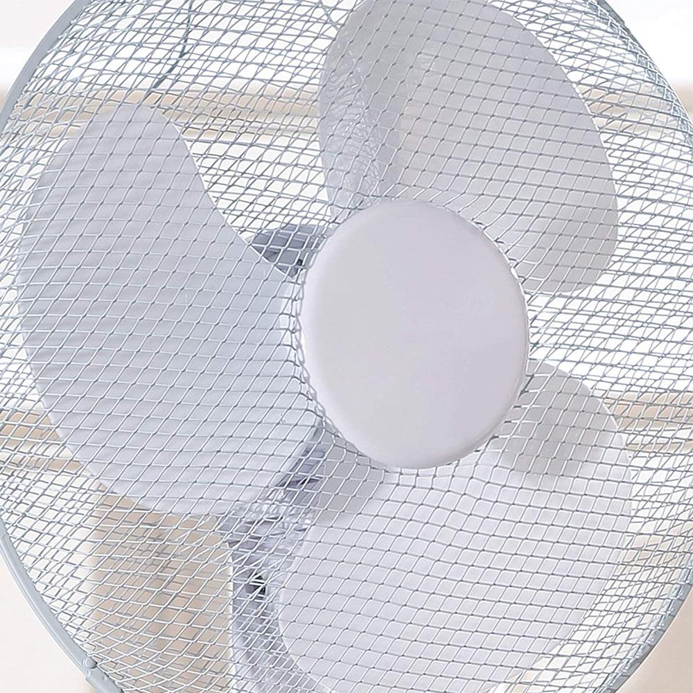 Fine Elements Oscillating 16 Inch Pedestal Fan With 2 Speed Settings 45 W - White