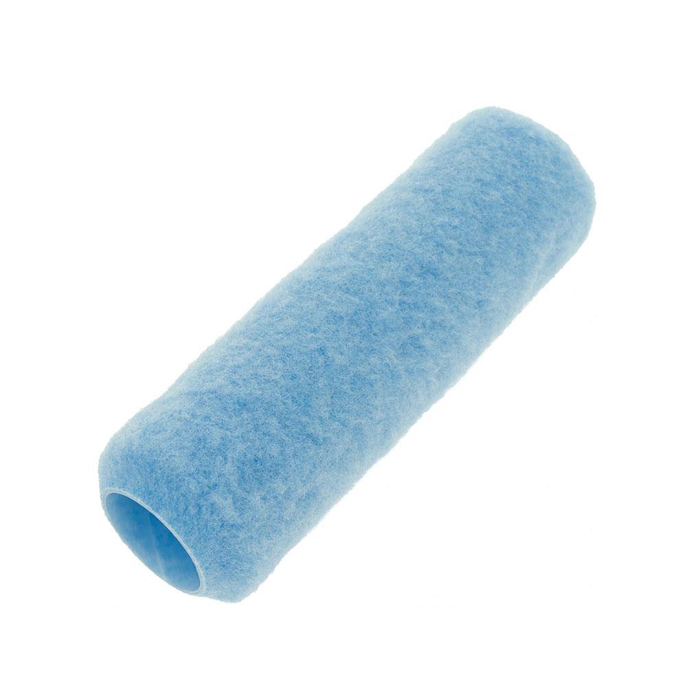 Coral Essentials Paint Roller Cover With Polyester Sleeve Fabric 9 Inch 1.75 Inch Dia - Blue